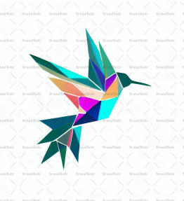Geometrischer Kolibri